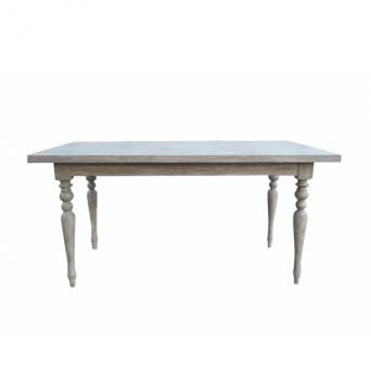  Laurent Dining table 150 Gray Rustic